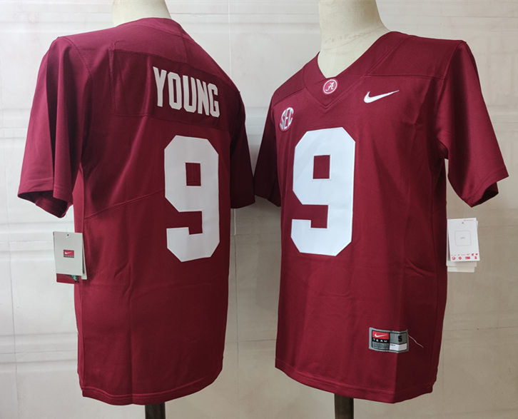 Alabama Crimson Tide Bryce Young 9 Crimson Game Jersey Women's photo review