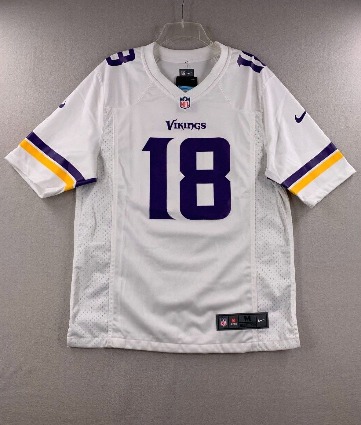 Minnesota Vikings Justin Jefferson White Jersey Game - Youth photo review