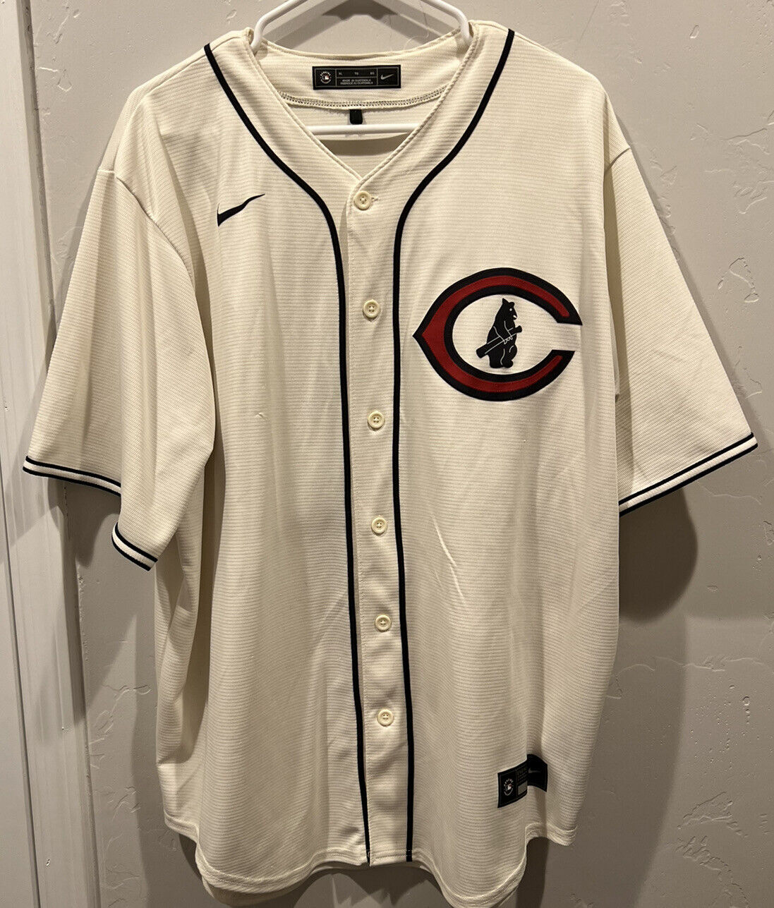 Youth Chicago Cubs Zach McKinstry Cream 2022 Field of Dreams Jersey photo review