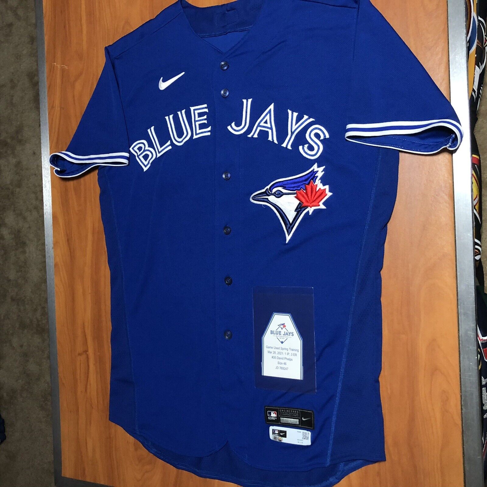 Toronto Blue Jays Yusei Kikuchi Alternate Jersey - Royal photo review