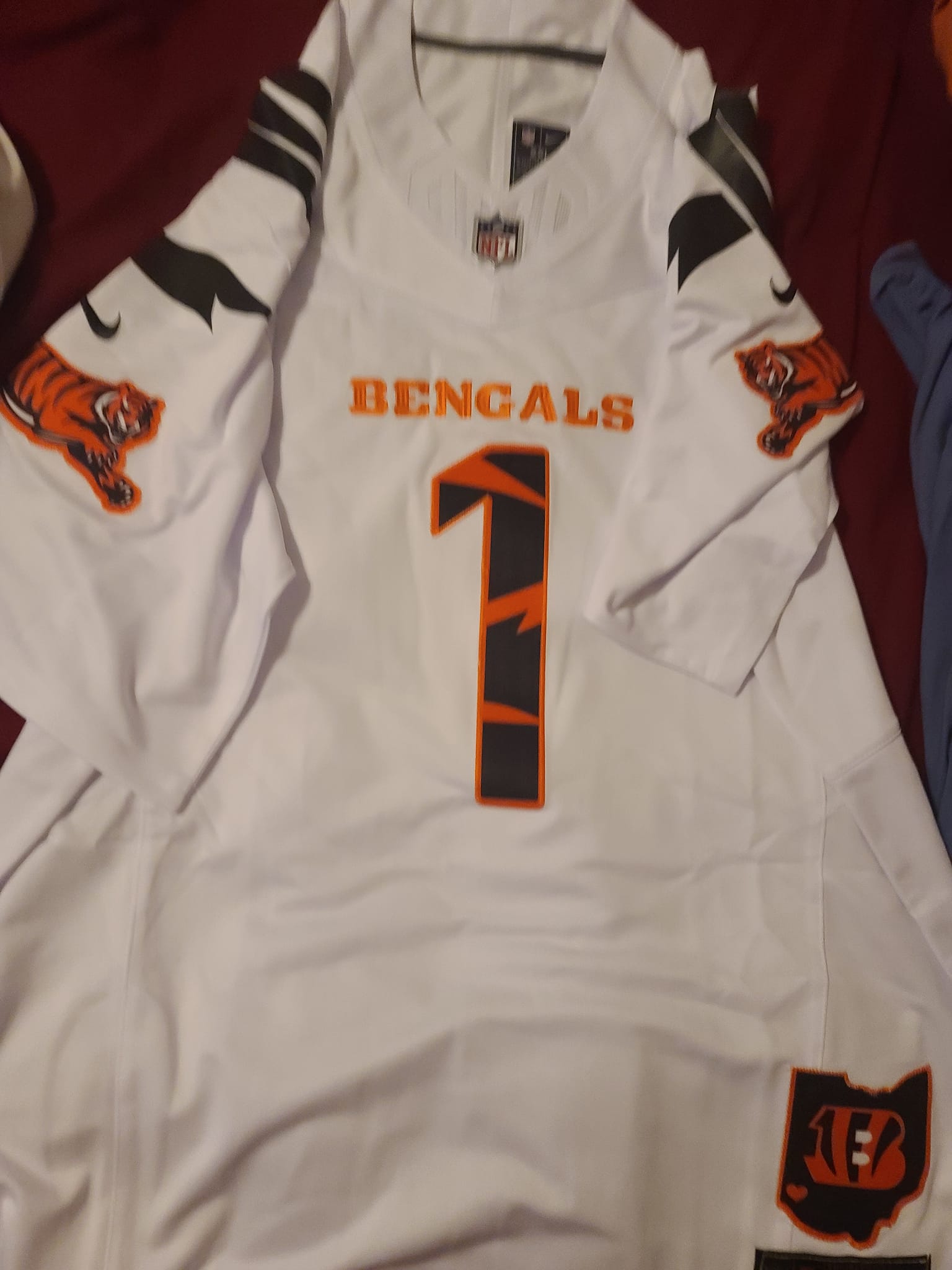 Men's Ja'Marr Chase Cincinnati Bengals Special Vapor Limited White Jersey - All Stitched photo review