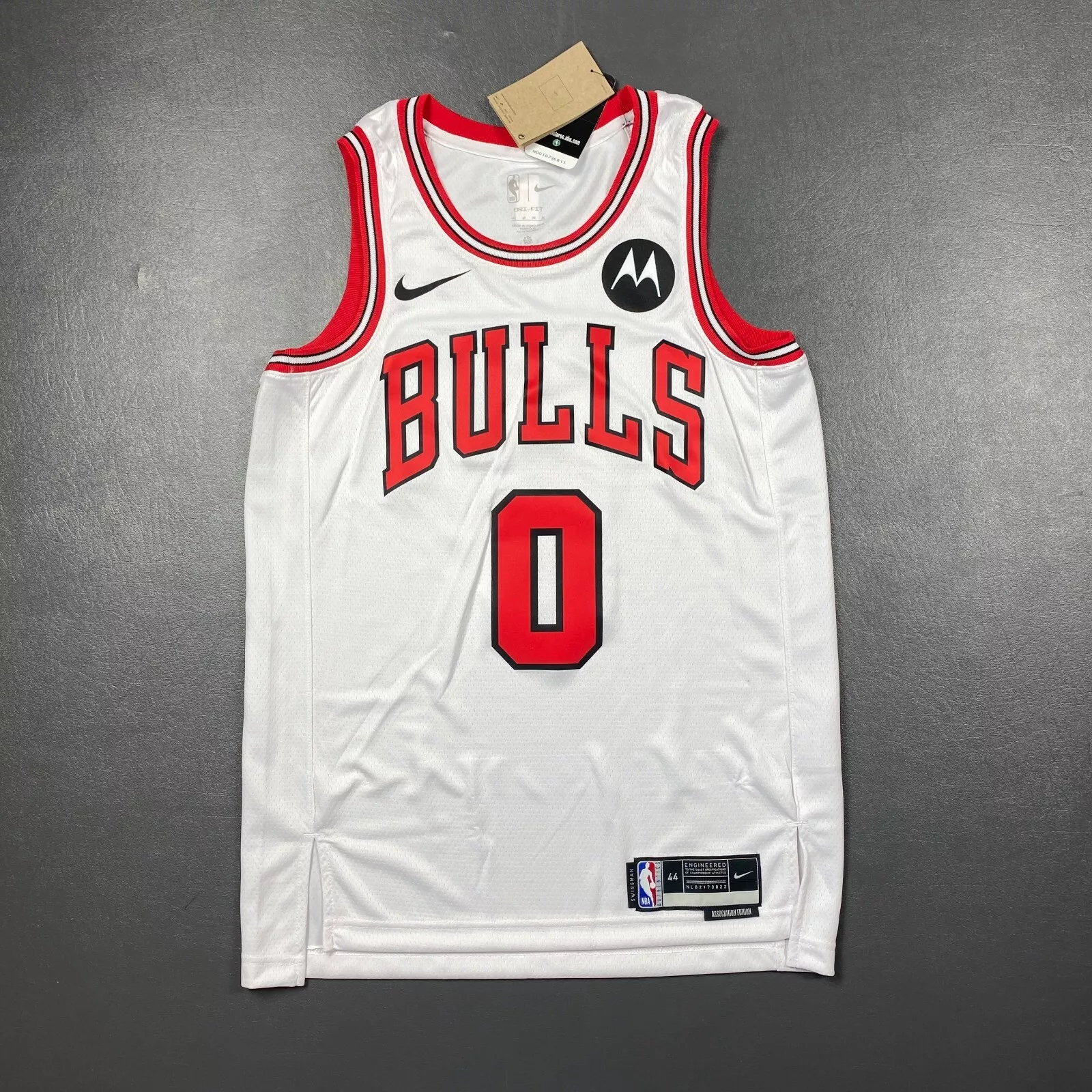 Coby White #0 Chicago Bulls Platinum Hardwood Classics Jersey photo review