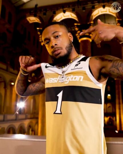 Washington Wizards Johnson III Game Jersey